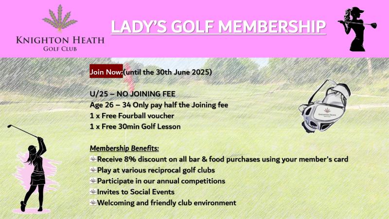 Lady's Membership 2024/25